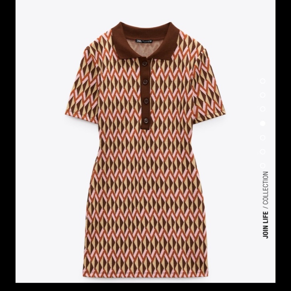 Zara Jacquard Dress